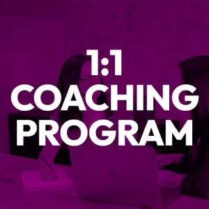 1:1 Coaching Program